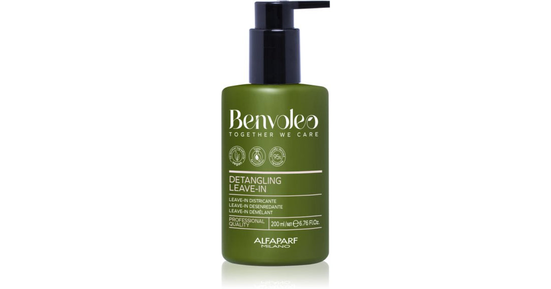 Alfaparf Milano Benvoleo Leave-in og forfriskende leave-in balsam for håndterlig hår 200 ml