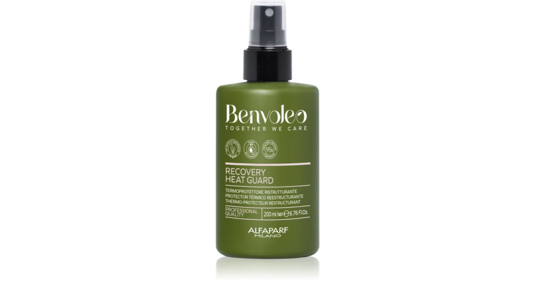 Alfaparf Milano Benvoleo 스트레이트너 및 컬링 아이언용 리브인 및 상쾌한 열 보호 스프레이 200 ml