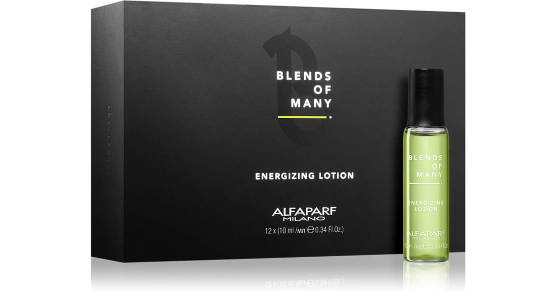 Alfaparf Milano Blends of Many Energizing ενεργητικός ορός για ταλαιπωρημένα και ξηρά μαλλιά 12 x 10 ml