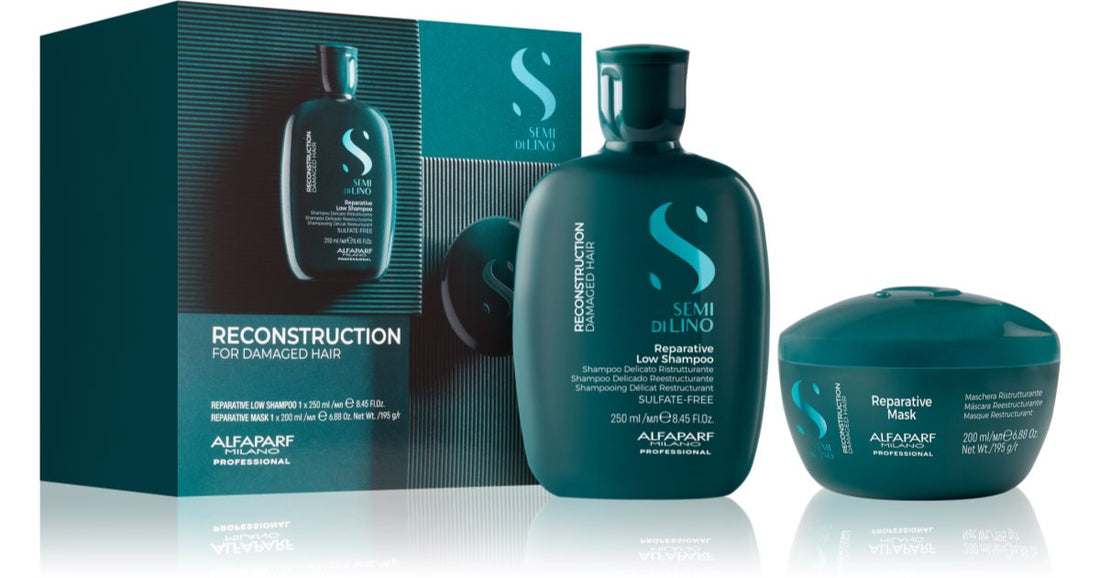 Alfaparf Milano Semi di Lino Ricostruzione 200ml + 250ml