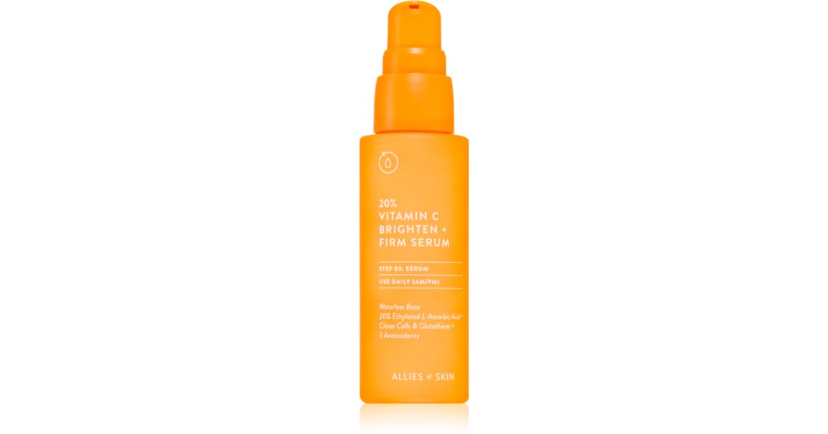 Allies of Skin Vitamin C zpevňující rozjasňující sérum 30 ml