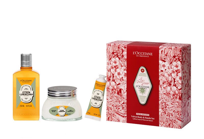 L'occitane Set cadou pentru corp și mâini în catifea en provence