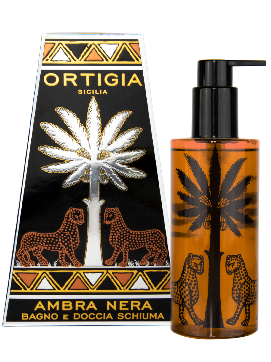 Ortigia Ambra Nera 1000 ml — Sapone Liquido Ricarica