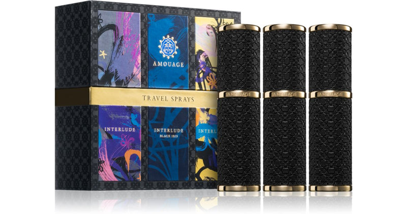 Amouage Interlude Travel Set parfémovaná voda pro muže 3 x 10 ml