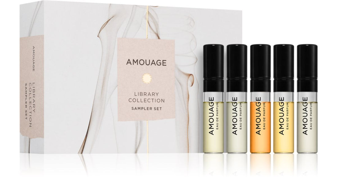 Amouage مجموعة المكتبة للجنسين 5x2 مل