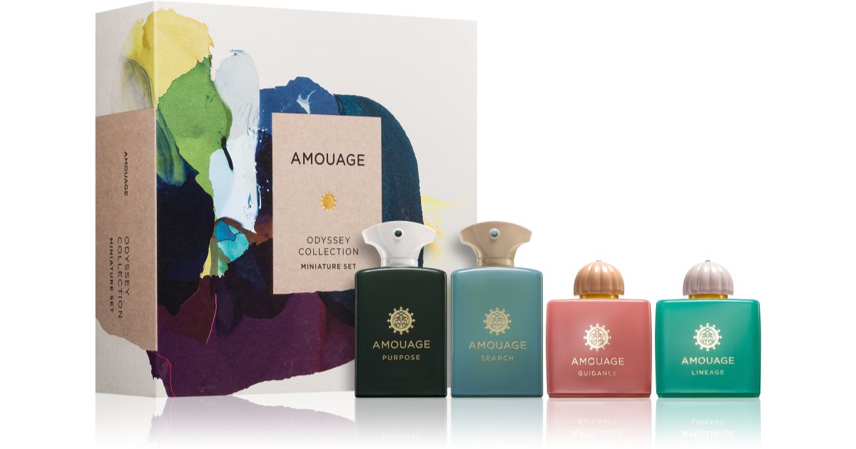 Odyssey of Amouage miniatyyrisetti 100 ml + 4 x 25 ml