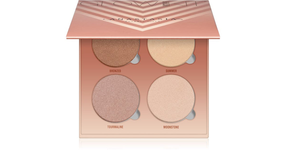 Anastasia Beverly Hills פלטת היילייטרים Glow Kit Sun Dipped 7.4 גרם