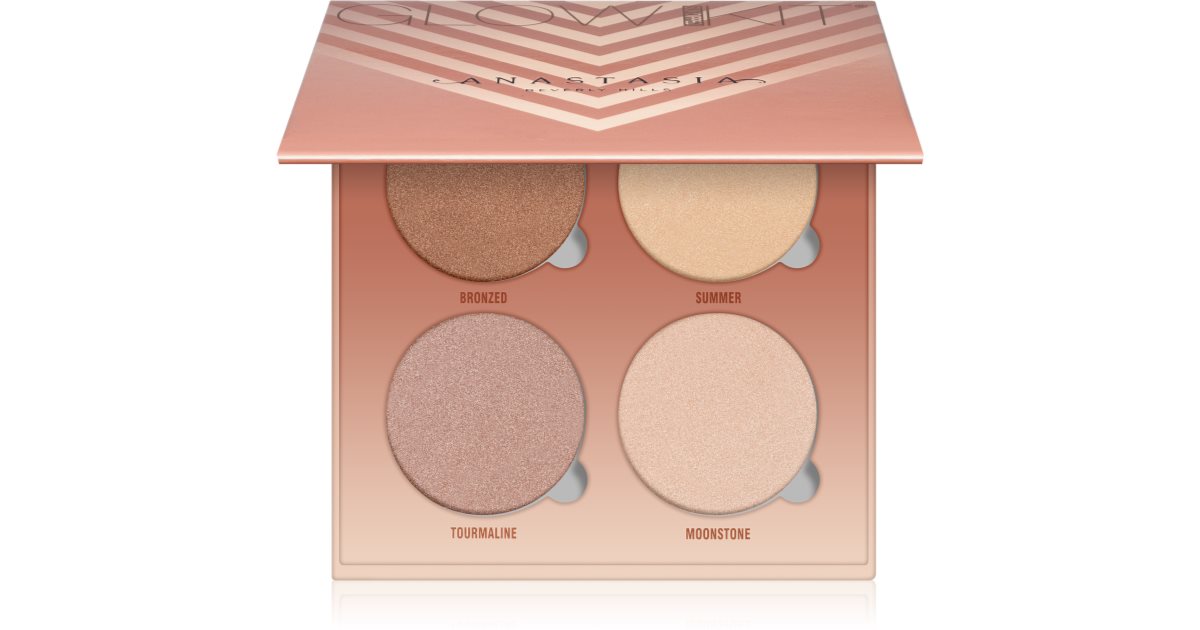 Anastasia Beverly Hills פלטת היילייטרים Glow Kit Sun Dipped 7.4 גרם