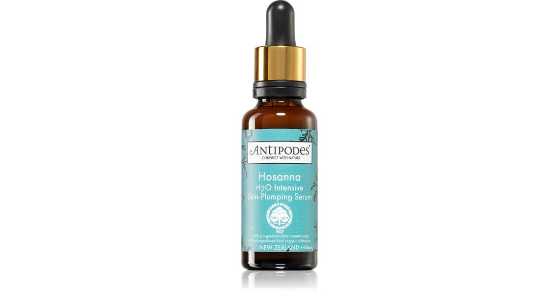 Antipodes Ser de față hidratant intens Hosanna H₂O 30 ml