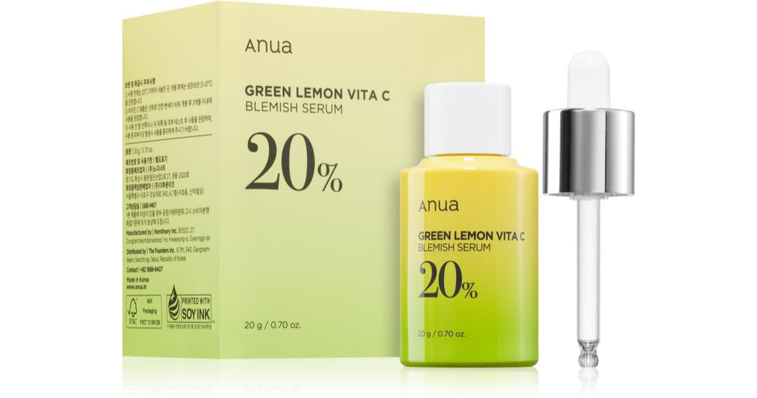 Anua Green Lemon Vita C Ser anti-imperfecție 20 ml