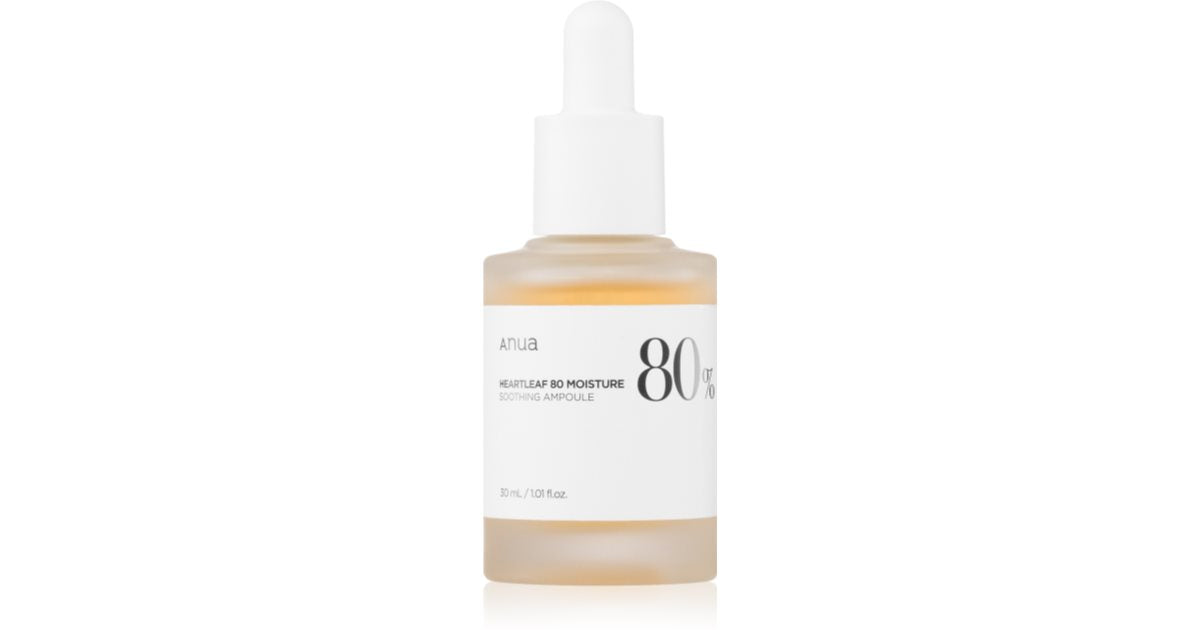 Anua Heartleaf 80% återfuktande ampuller 30 ml