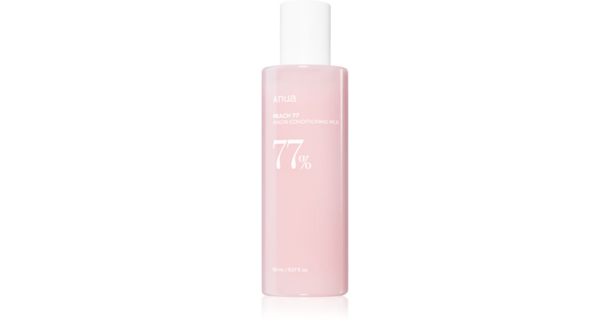 Anua Peach kondicionér mléko s niacinem 77% 150 ml