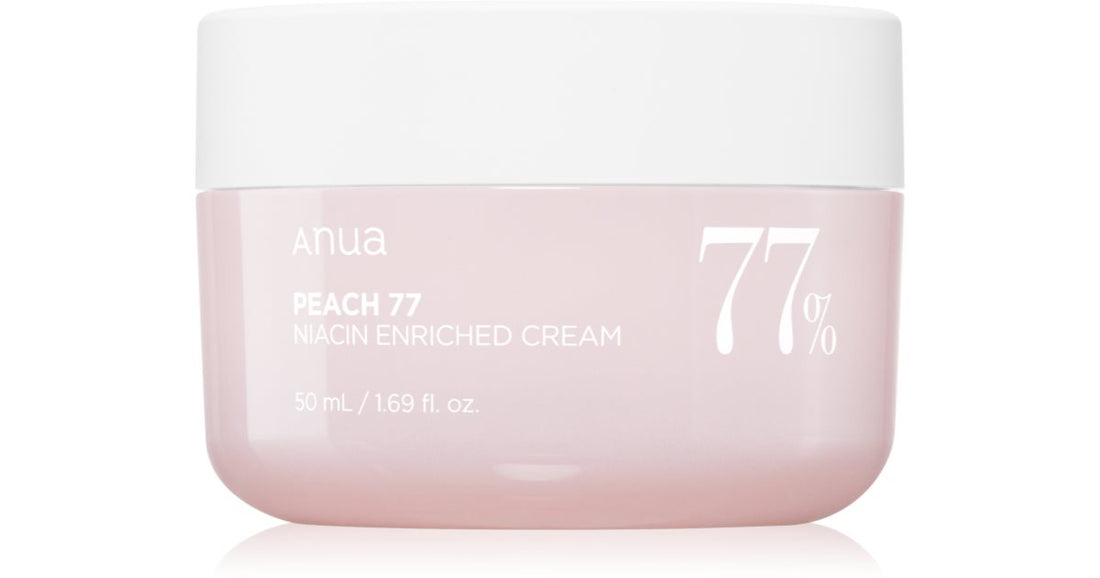 Anua Creme de Pêssego Enriquecido com 77% de Niacina 50 ml