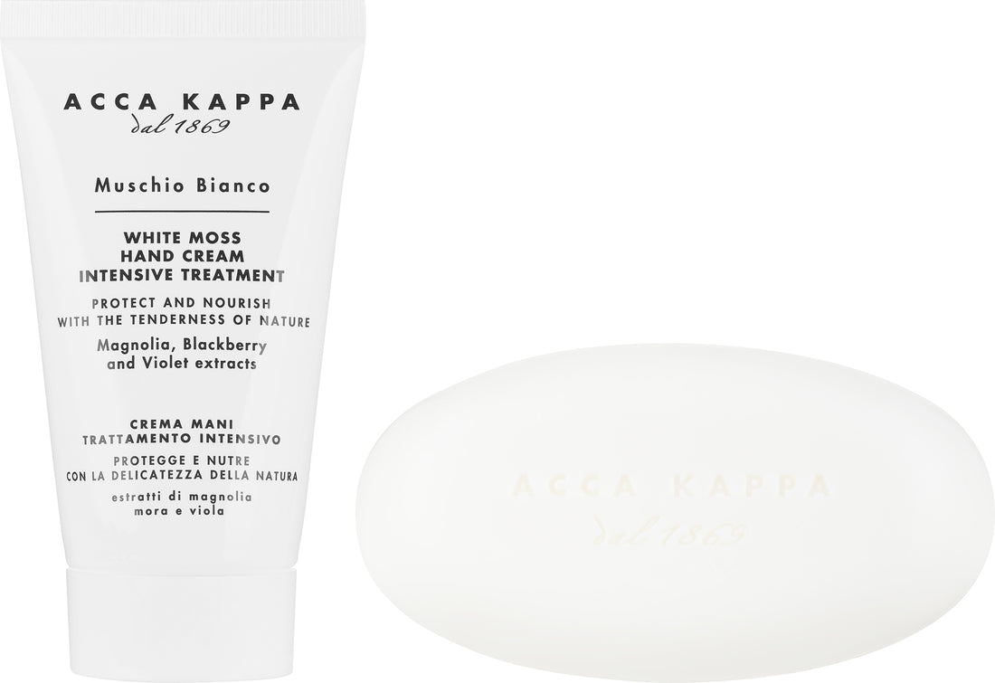 Set Acca Kappa White Moss (h/cr/75ml + soap/150g)