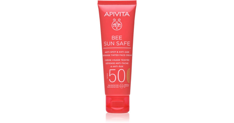 Apivita Bee Sun Crema colorata SPF 50+ 50 ml