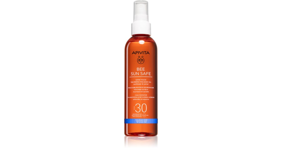 Apivita Bee Sun Satin Touch Safe Oil SPF30 200 ml