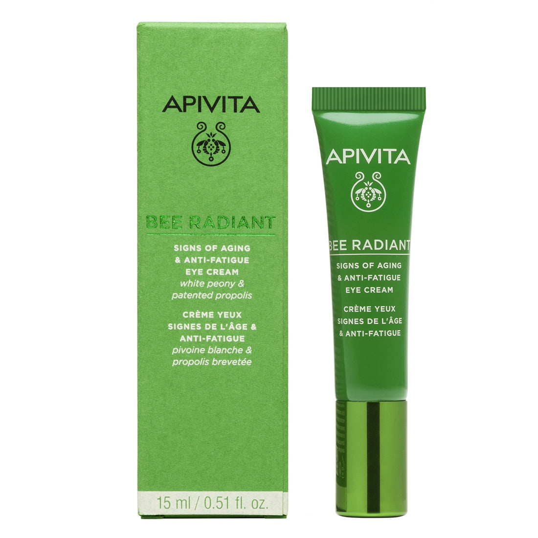 Apivita Bee Creme Olhos Brilhantes 15 ml