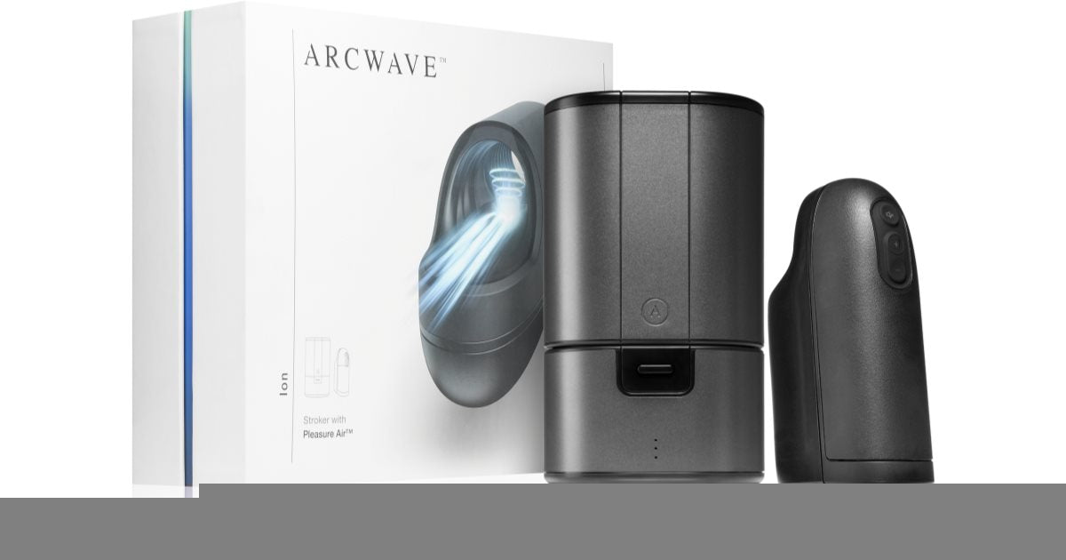 ARCWAVE ION Stroker per uomo Nero 10,7 cm