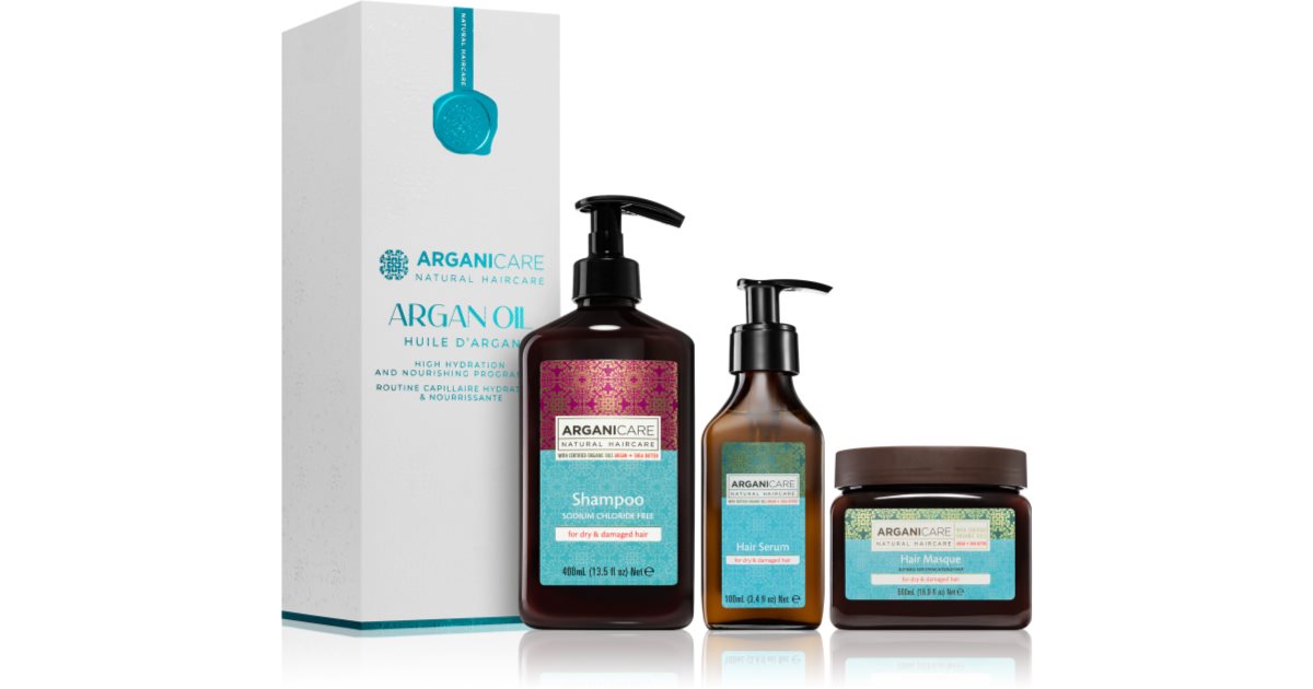 Arganicare Argan olje og sheasmør 1000 ml