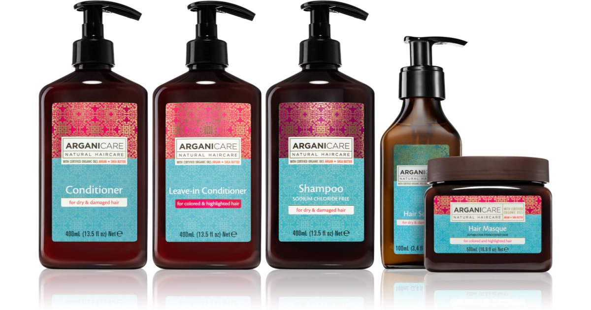 Arganicare Argan Oil &amp; Shea Butter Set 1800 ml