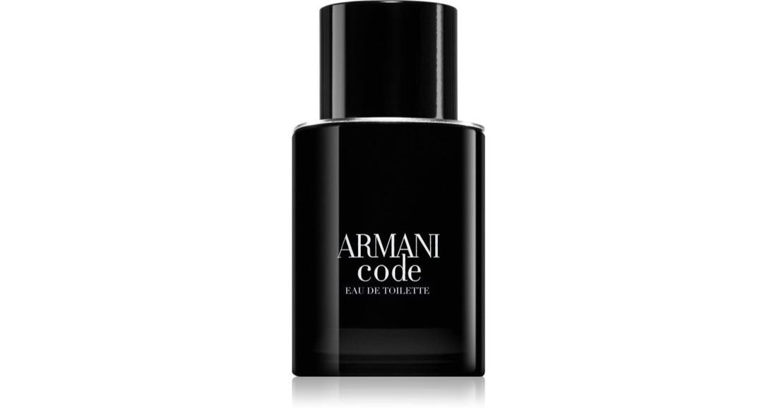 Armani Code Refillable Eau de Toilette για άνδρες 30 ml