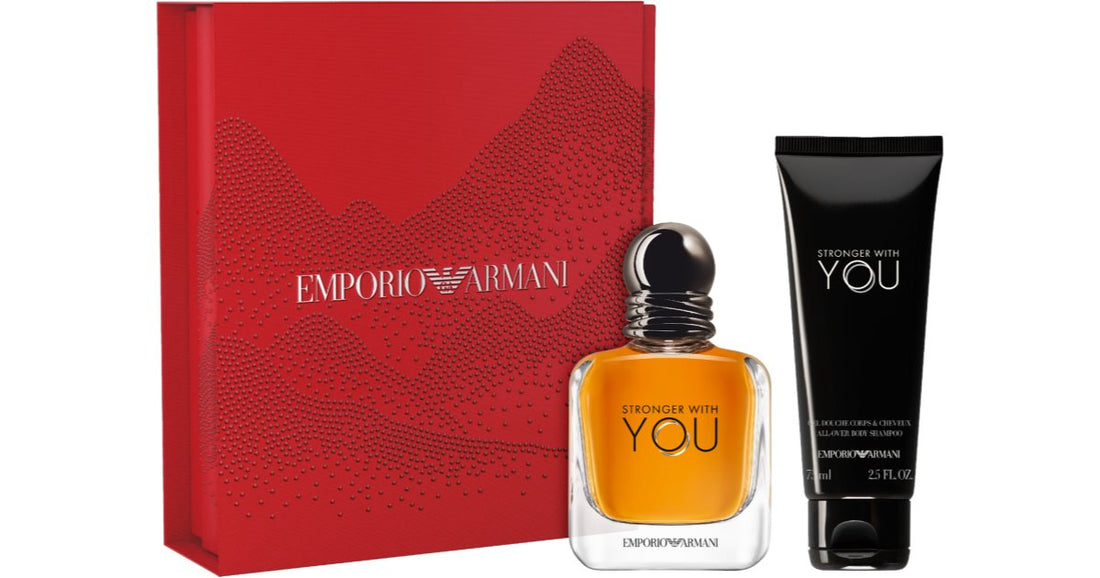 Armani Pudełko upominkowe Emporio Stronger With You dla mężczyzn