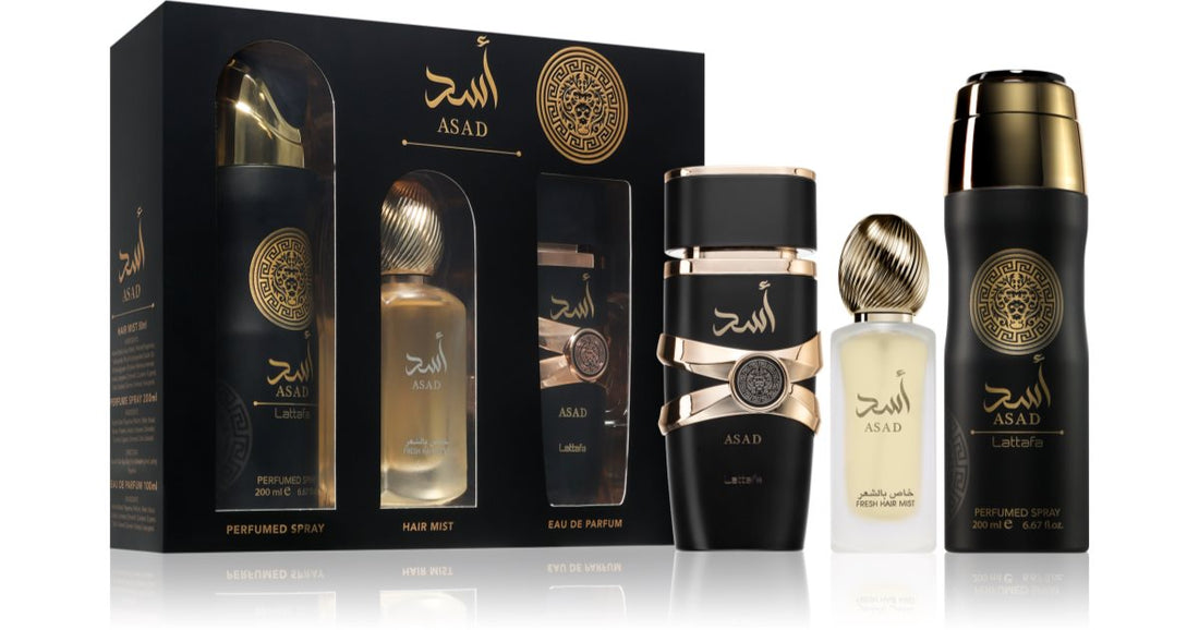 Lattafa Asad 3-delt gavesett for menn