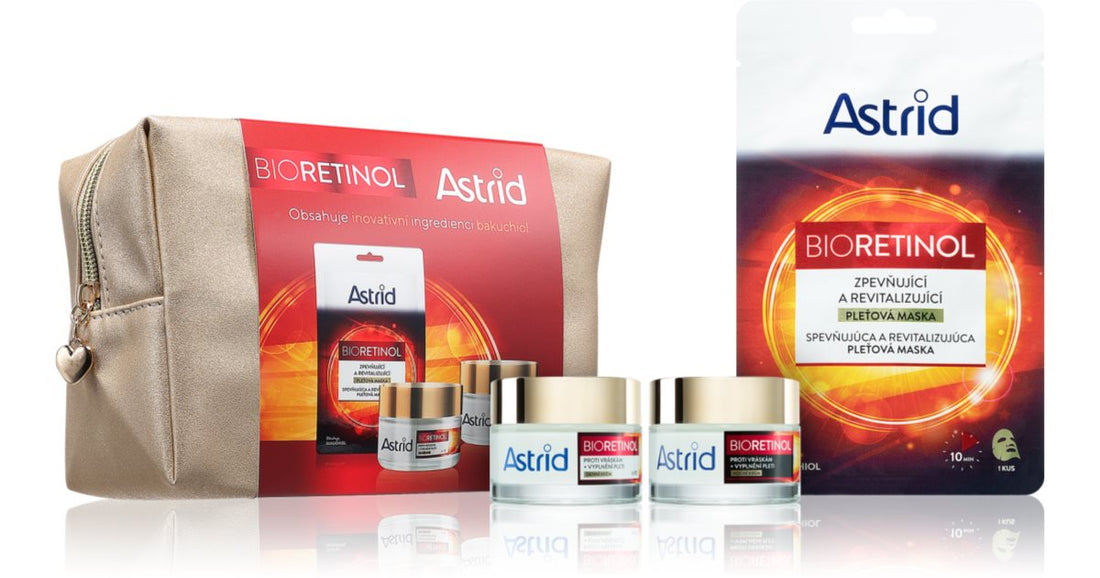 Astrid Bioretinol huduppstramande presentförpackning 3 st