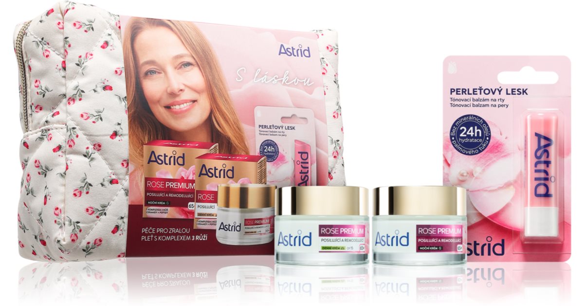 Astrid Rose Premium Geschenkbox (für reife Haut) 3 Stk