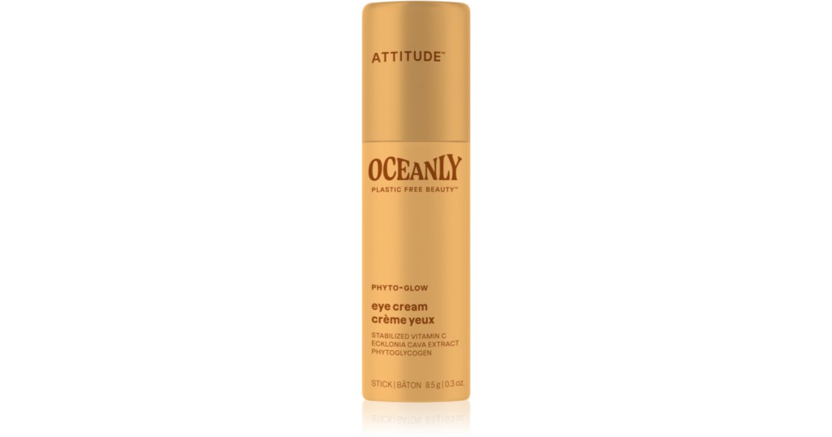 Verhelderende oogcrème Attitude Oceanly met Vitamine C 8,5 g