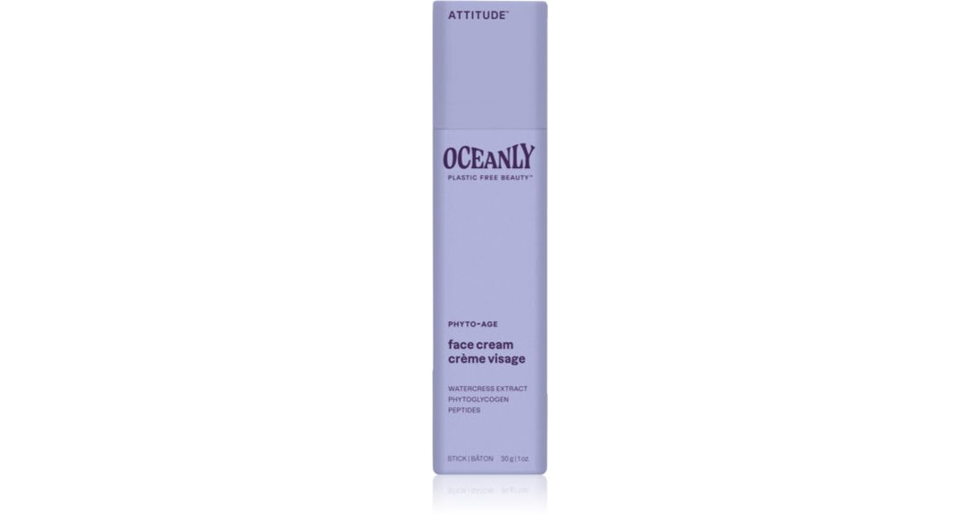 Face cream Attitude Oceanly anti-aging cream with peptides 30 g