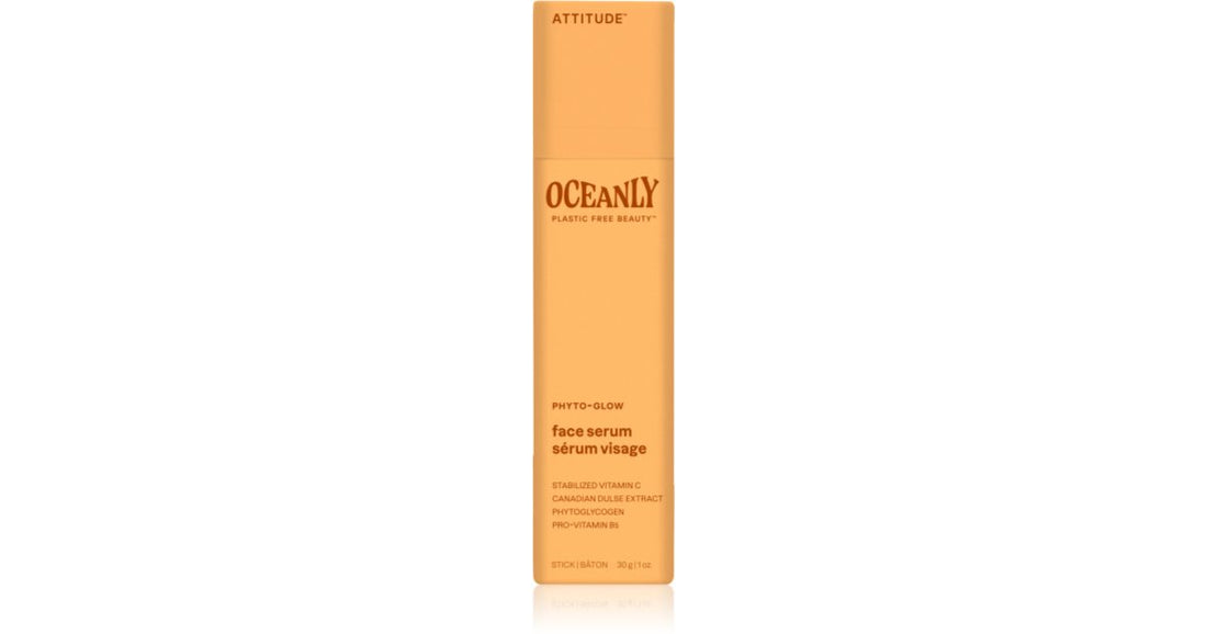 Attitude Oceanly Face Serum Brightening Serum עם ויטמין C 30 גרם