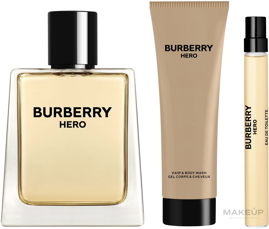 Burberry Hero Set (edt/100ml + sh/gel/75ml + edt/mini/10ml)