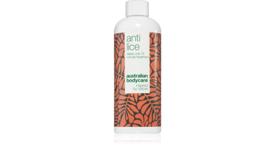 Australian Bodycare produkt for en lokalisert behandling mot lus og nits 250 ml