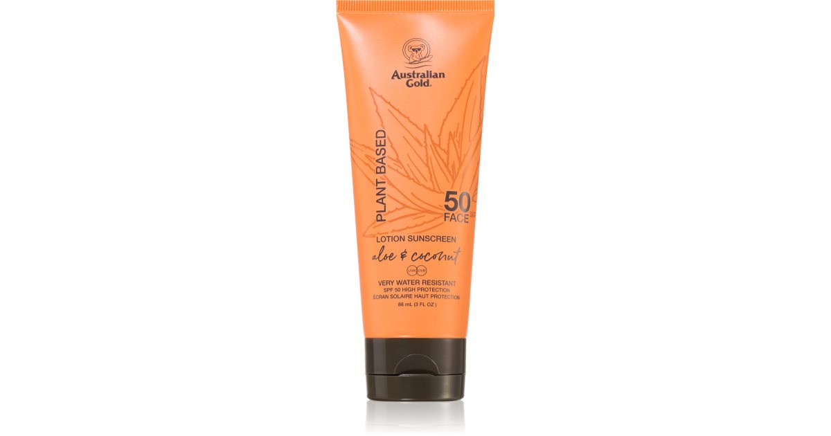 Australian Gold Plantaardige beschermende gezichtscrème SPF 50 177 ml