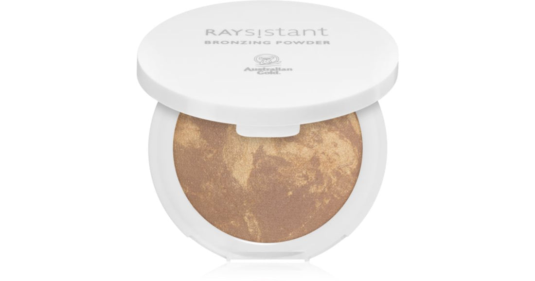 Abbronzante in polvere Australian Gold RAYsistant in polvere brillante SPF 50 6 g