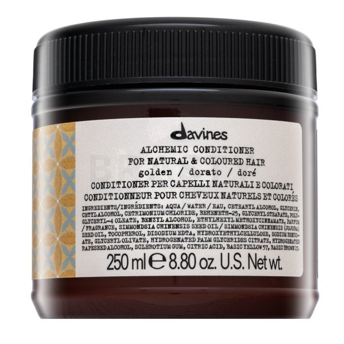 Davines Alchemic Conditioner Golden — balsamo colorante per riflessi dorati 250 ml
