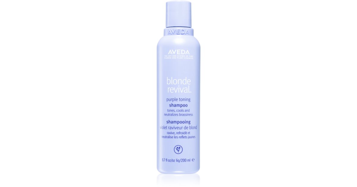 Aveda Blonde Revival™ Shampooing Tonifiant Violet pour cheveux décolorés ou méchés 1000 ml