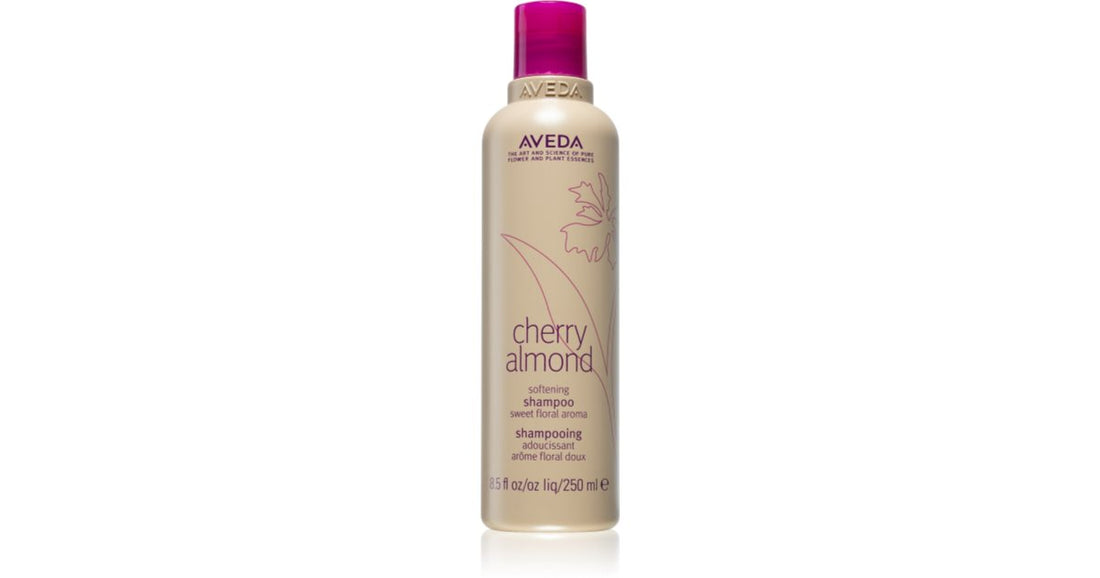 Aveda Shampoo Emolliente alla Mandorla e Ciliegia nutriente per capelli brillanti e morbidi 1000 ml