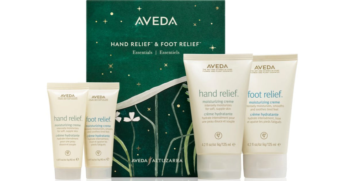 Aveda Holiday Relief Essentials presentask (för händer och fötter) 1 st