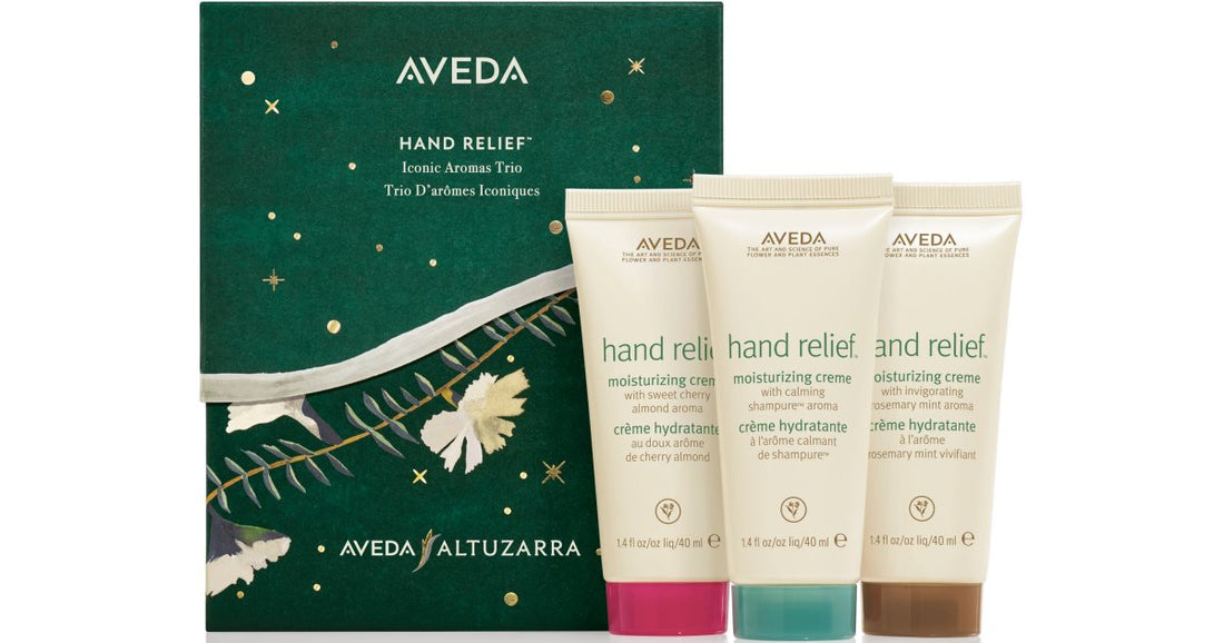 Aveda Holiday Hand Relief™ Iconic Aroma Trio presentask för händer 1 st