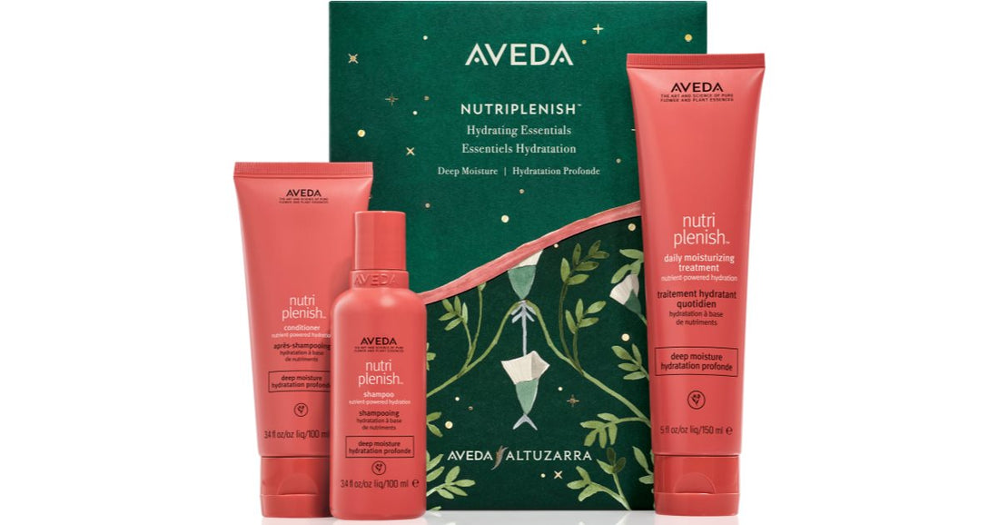 Aveda Holiday Nutriplenish™ Hydrating Essentials: Deep Moisture presentförpackning (för återfuktning och glans) 1 st