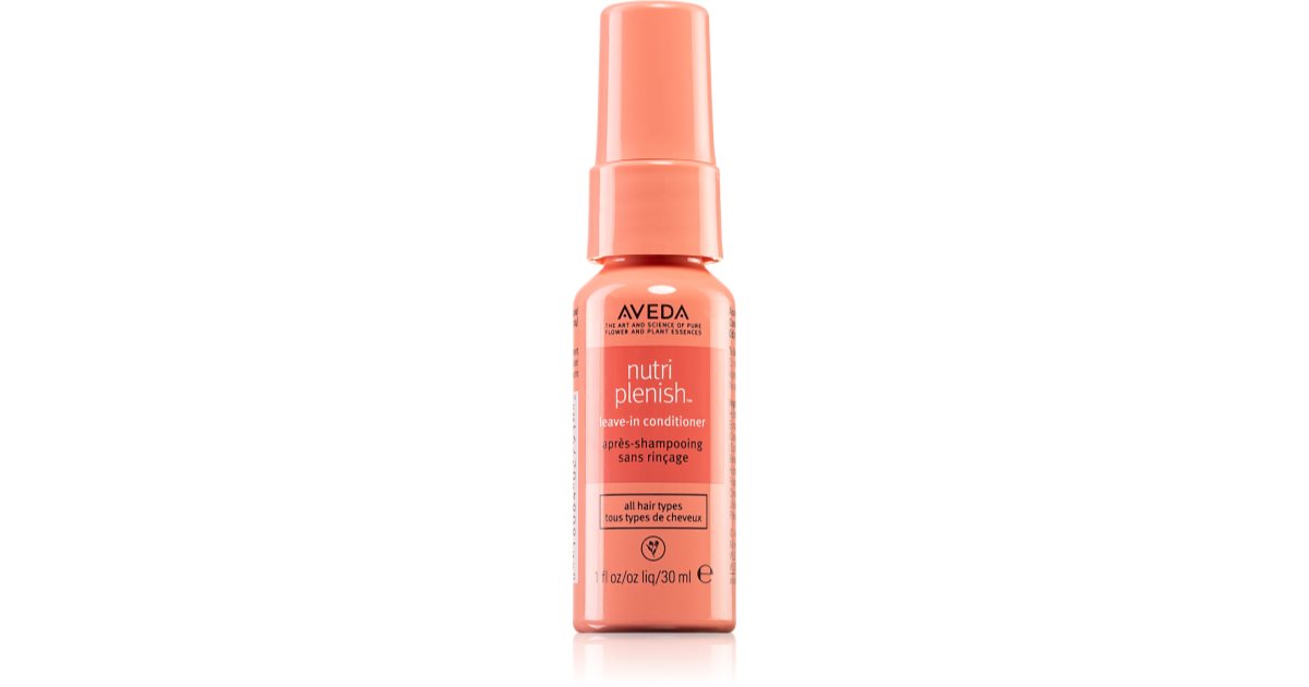 Aveda Nutriplenish™ Bezoplachový kondicionér, vyhlazující a vyživující tepelné ochranné mléko ve spreji 200 ml