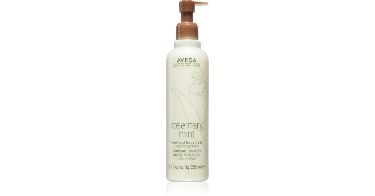 Aveda Nettoyant Mains et Corps au savon délicat Menthe et Romarin 1000 ml