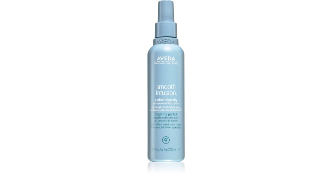 Aveda Smooth Infusion™ Perfect сухой выпрямляющий спрей для сушки непослушных волос 200 мл