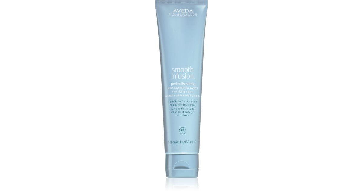 Aveda Smooth Infusion™ Perfectly Sleek™ Heat Styling Termobeskyttende glattecreme til oprørsk hår mod kruset hår 150 ml