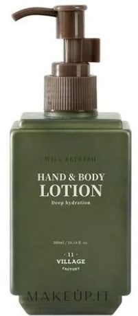 Lozione per mani e corpo Village 11 Factory Will Refresh Hand And lozione corpo 300 ml