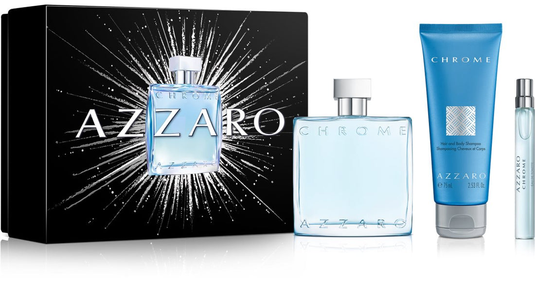 Azzaro Chrom-Geschenkbox für Männer 1 Stk