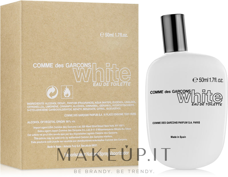 Comme des Garcons White Eau de toilette 50 ml