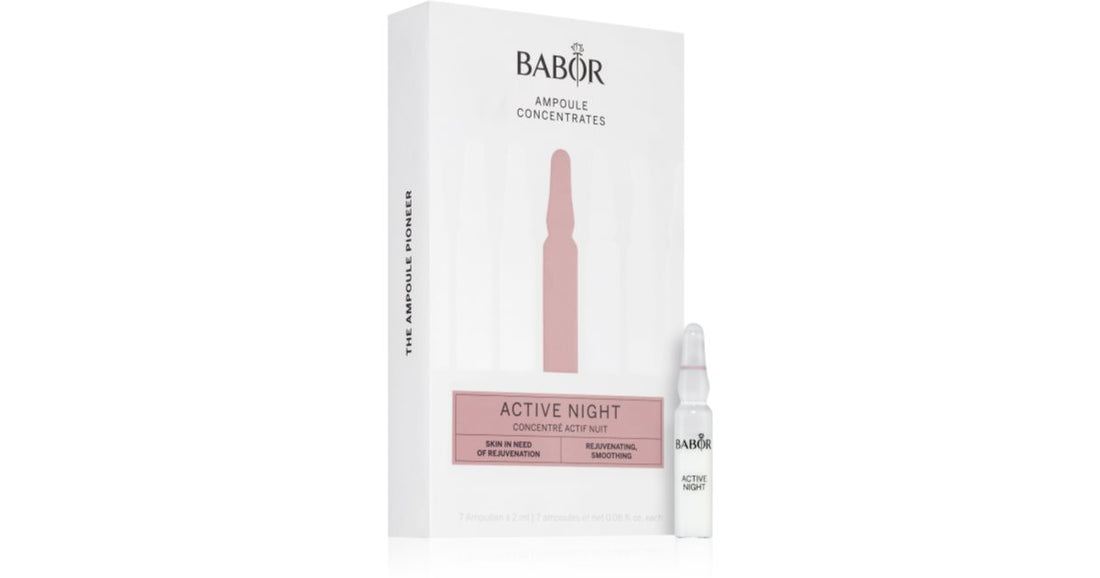 BABOR アクティブ ナイト バイアル 7x2 ml (14ml)